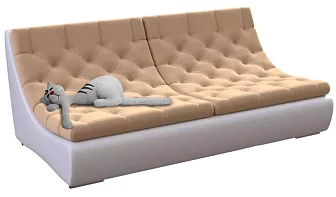 Прямой диван Монреаль Французская раскладушка 