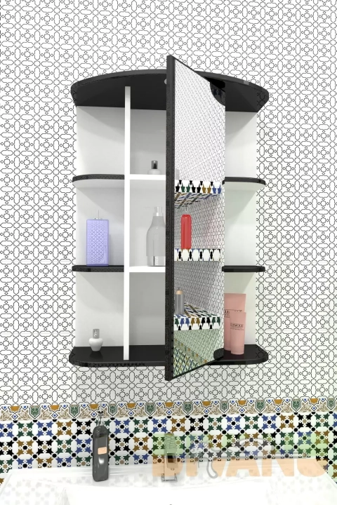 Шкафчик для ванной Мебелеф-1 Дизайн 1