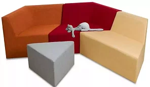 Угловой диван Оригами Без механизма 