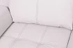 Кожаный диван Берета, Белый