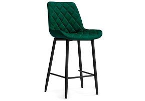 Барный стул Баодин Б/К зеленый / черный 