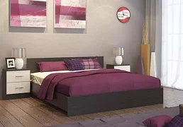 Двуспальная кровать Ронда с Матрасом Divano Classic Зависимые пружины (Bonnelle) 