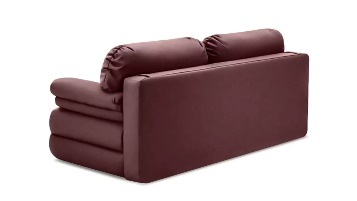 ф136 Кожаный прямой диван Титан дизайн 7 2